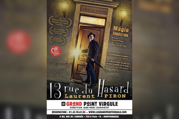 Laurent Piron dans 13 rue du Hasard au Grand Point Virgule