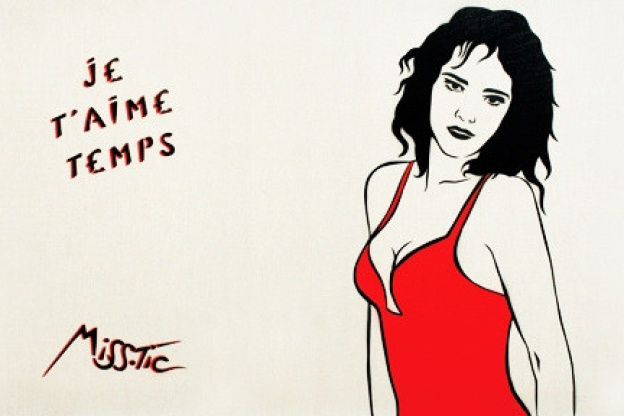 Miss Tic s'expose à la galerie Lélia Mordoch