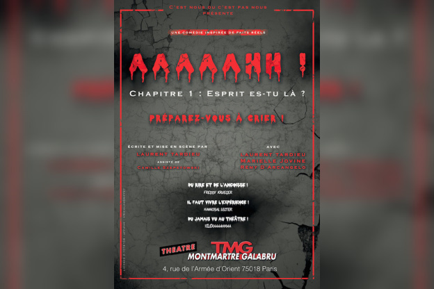AAAAAHH!, le spectacle flippant du théâtre Montmartre Galabru 