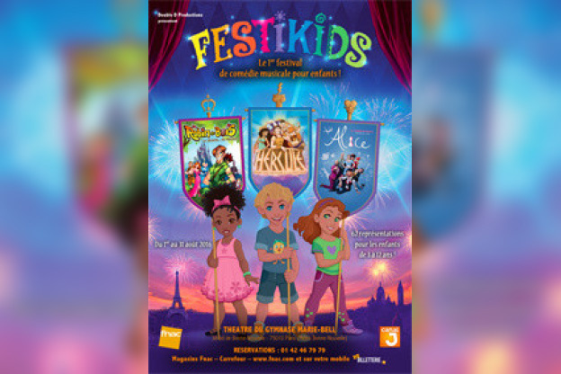 Festikids, des comédies musicales pour enfants au théâtre du Gymnase