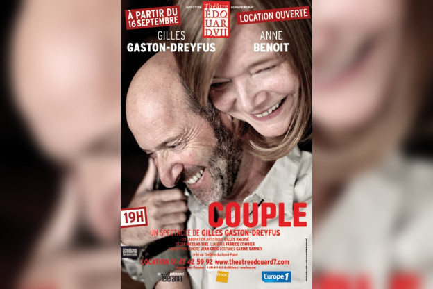 Couple au théâtre Edouard VII