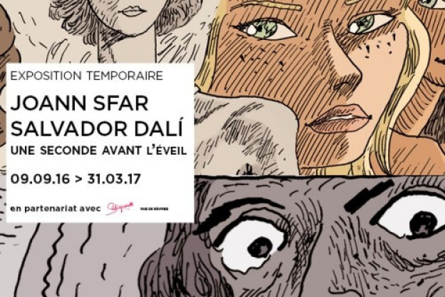 Joann Sfar et Salvador Dalí, l'expo à l'Espace Dalí