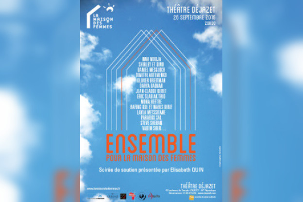 Soirée de soutien à la Maison des Femmes au théâtre Dejazet