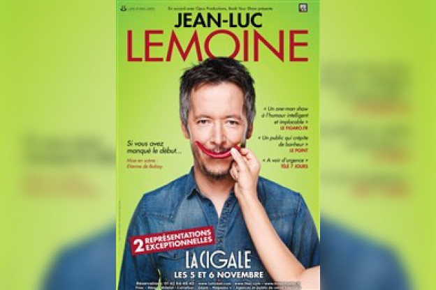 Jean-Luc Lemoine à La Cigale : gagnez vos places !