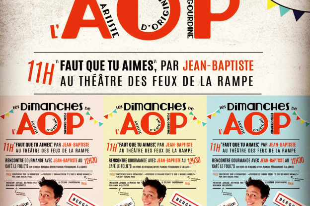 Les dimanches de l'AOP aux Feux de la Rampe : brunch et humour