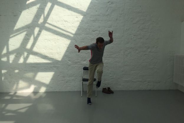 Rémy Yadan dans L'Atrabile, une performance de danse au musée Picasso
