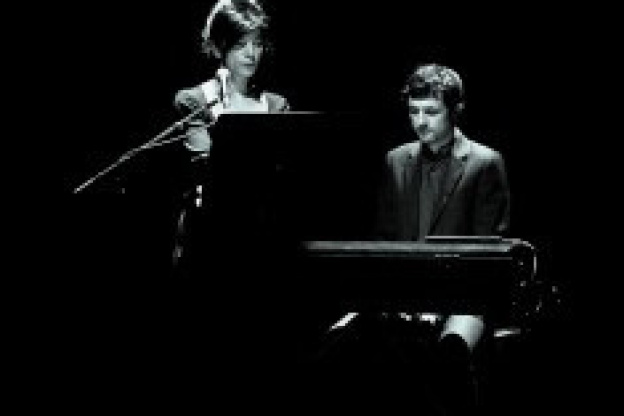 Albin de la Simone et Brigitte Giraud, lecture musicale à la Maison de la Poésie
