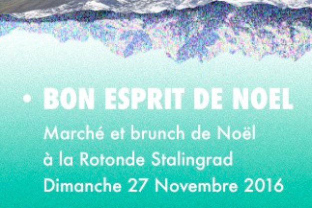 Bon esprit de Noël : brunch et marché de Noël à la Rotonde Stalingrad