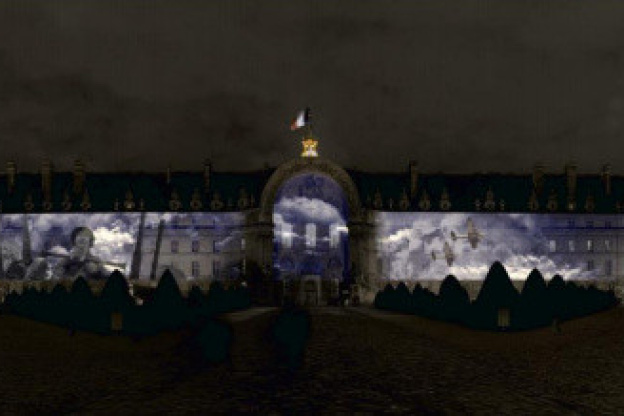 Son et lumière monumental aux Invalides : 100 ans au service du monde combattant
