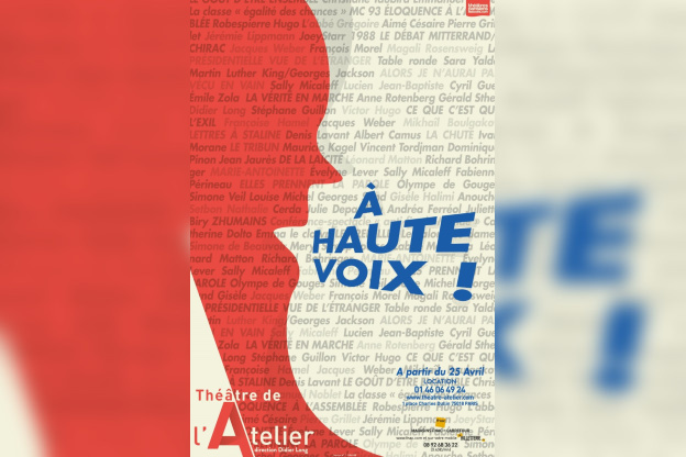 À haute voix au théâtre de l'Atelier : la citoyenneté prend la parole !