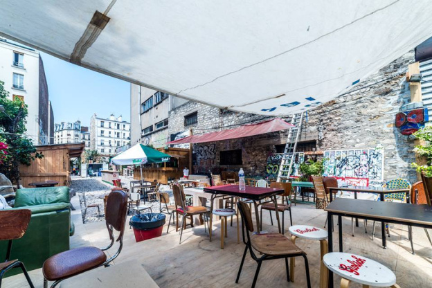 Inauguration de la cabane Lapin Blanc au 88 Ménilmontant