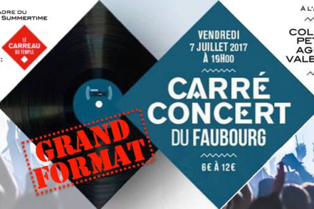 Carré concert au Carreau du Temple Sortiraparis com