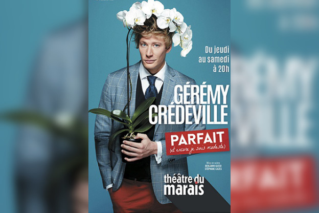 Gérémy Crédeville au théâtre du Marais : notre critique