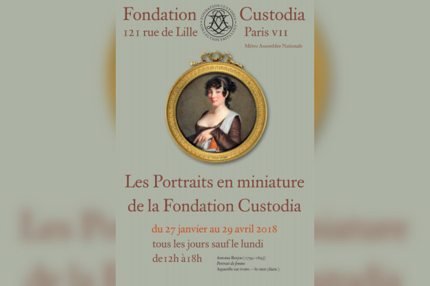 Les portraits en miniature s'exposent à la Fondation Custodia