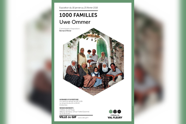 1000 Familles, expo photo d'Uwe Ommer au château du Val Fleury (Gif-sur-Yvette)
