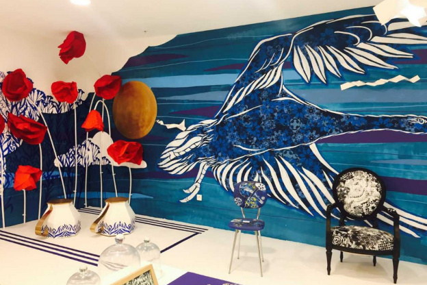 Une galerie d'art éphémère a ouvert à Parly 2 !