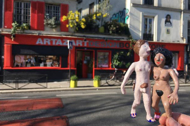 Elsa Dray Farges, l'exposition à la librairie Artazart