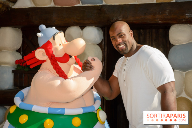 Inauguration officielle de la Forêt d'Idefix avec Teddy Riner
