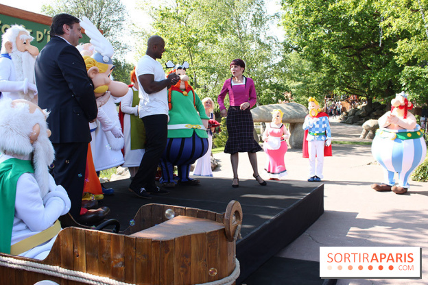 Inauguration officielle de la Forêt d'Idefix avec Teddy Riner