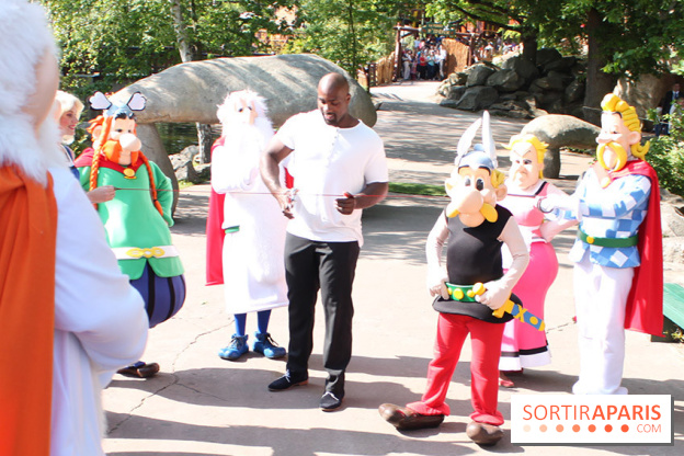 Inauguration officielle de la Forêt d'Idefix avec Teddy Riner