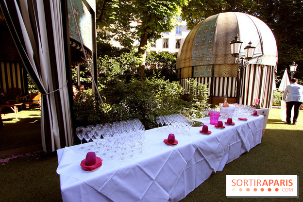 La Terrasse du Saint-James et son Bar à Rosés