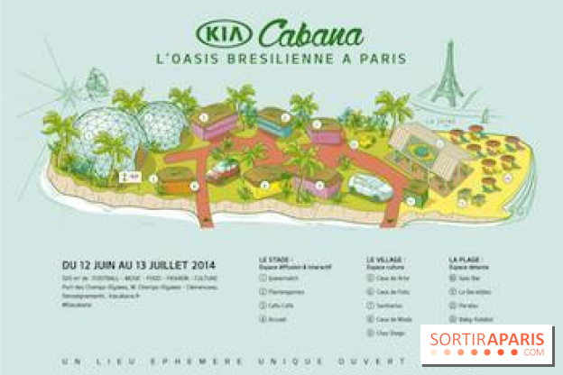 La péniche Kia Cabana : regarder la coupe du monde sur les Quais de Seine !