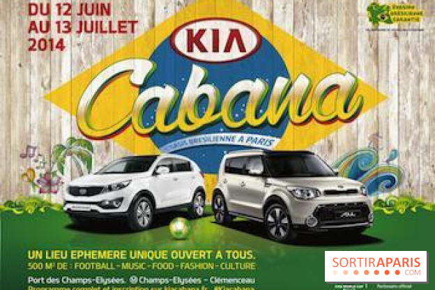 La péniche Kia Cabana : regarder la coupe du monde sur les Quais de Seine !