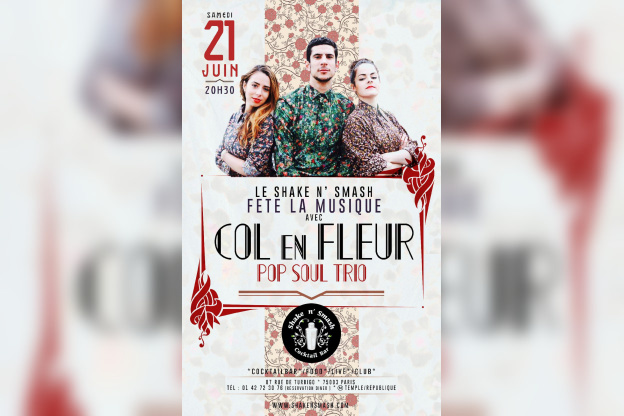 Le Shake n'Smash Fete de la musique avec Col en Fleurs
