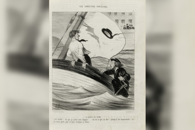 Plages à Paris selon Daumier