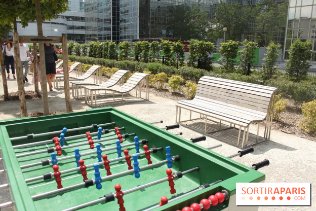 Parc Citroën : baby foot