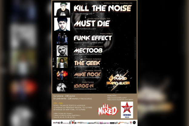 ALL NAKED  vs SKANDALIZER