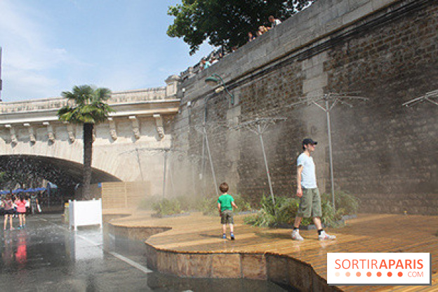 Paris Plage 2014 : brumisateurs