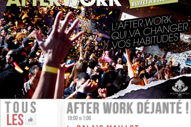 AFTERWORK AU PALAIS MAILLOT (AVEC TERRASSE)