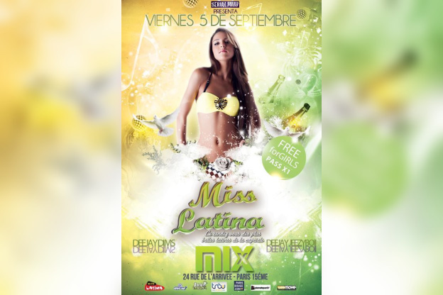 MISS LATINA - Entrée gratuite @Mix Club 