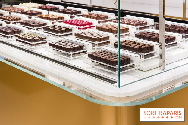 Marcolini Saint-Honoré à Paris, boutique de chocolats