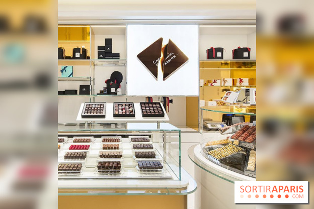 Marcolini Saint-Honoré à Paris, boutique de chocolats