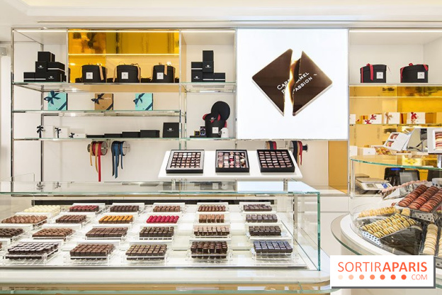 Marcolini Saint-Honoré à Paris, boutique de chocolats