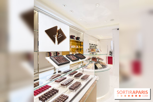 Marcolini Saint-Honoré à Paris, boutique de chocolats