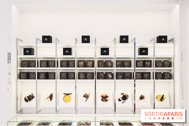 Marcolini Saint-Honoré à Paris, boutique de chocolats