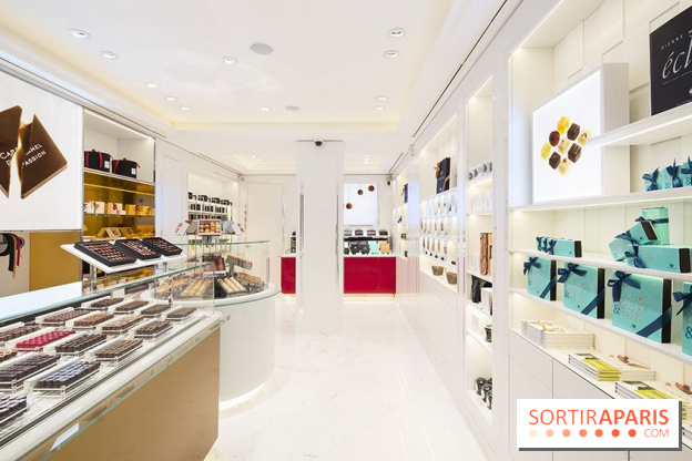 Marcolini Saint-Honoré à Paris, boutique de chocolats