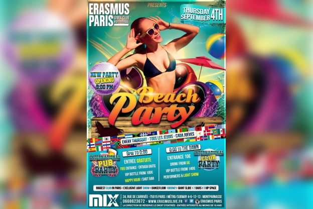 International Pub Party - Beach Party