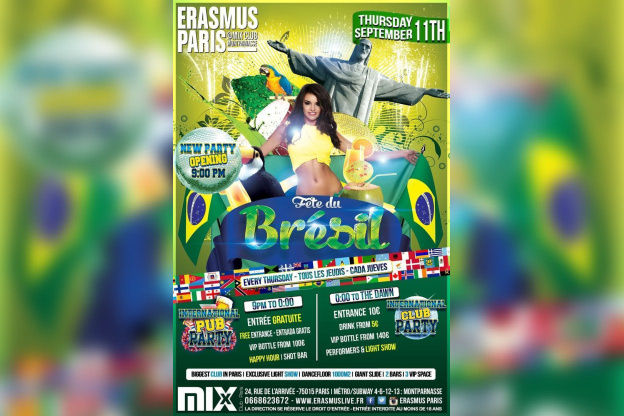 International Pub Party - Fête du Brésil