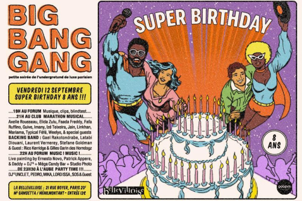 BIG BANG GANG PARTY SUPER BIRTHDAY: 8 ANS !