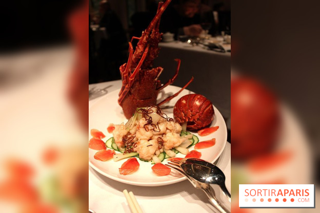 Langouste, cebettes et oignons du Chef Ip