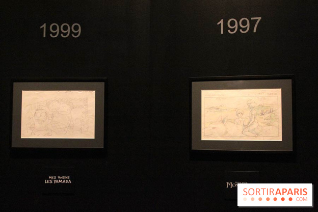 Expo des dessins du Studio Ghibli au Musée Artt Ludique