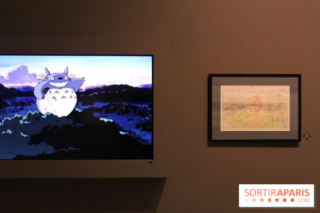 Expo des dessins du Studio Ghibli au Musée Artt Ludique