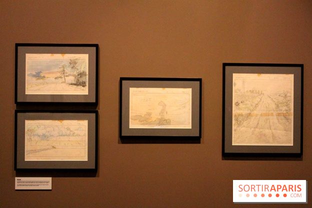Expo des dessins du Studio Ghibli au Musée Artt Ludique