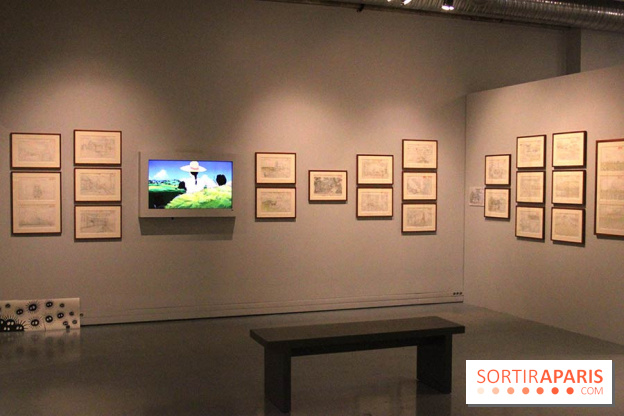 Expo des dessins du Studio Ghibli au Musée Artt Ludique