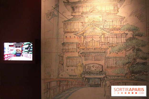 Expo des dessins du Studio Ghibli au Musée Artt Ludique