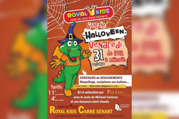Grande soirée Halloween - ROYAL KIDS, Carré Sénart